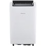 Hisense Aire Acondicionado Portátil APC09QC A 9000 BTU - Refrigeración, Deshumidificación, Ventilación - Blanco - Control Remoto y WiFi