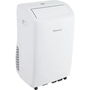 Hisense Aire Acondicionado Portátil APC09QC A 9000 BTU - Refrigeración, Deshumidificación, Ventilación - Blanco - Control Remoto y WiFi