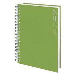 EDEUSTO Agenda Anual 2027 Matra Beta Wire-O Tapa Dura Verde