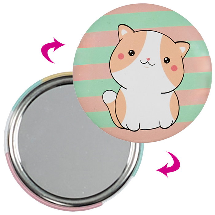 The Concept Factory Espejo De Bolsillo Kawaii Colección Kawaii