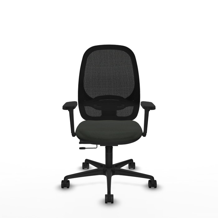 PIQUERAS Y CRESPO Silla de oficina Cilanco con mecanismo Sincro/Traslack y Brazos 3D