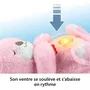 Fisher-Price JLJ33 Mi Nutria Abrazos Buenas Noches Peluche y luz de noche Rosa