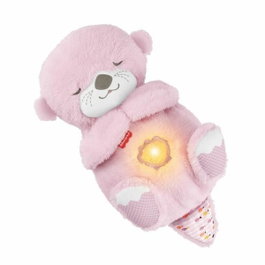 Fisher-Price Mi Nutria Abrazos Buenas Noches Peluche y luz de noche Rosa