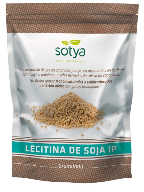 SOTYA Lecitina de soja granulada IP 600g SOTYA Lecitina de soja granulada IP 600g