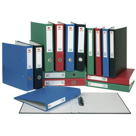 Carpeta De Anillas Grafoplas Carton Forrado Grafcolor Fº 4 An.Mixtas 40Mm Negro (Set de 18)