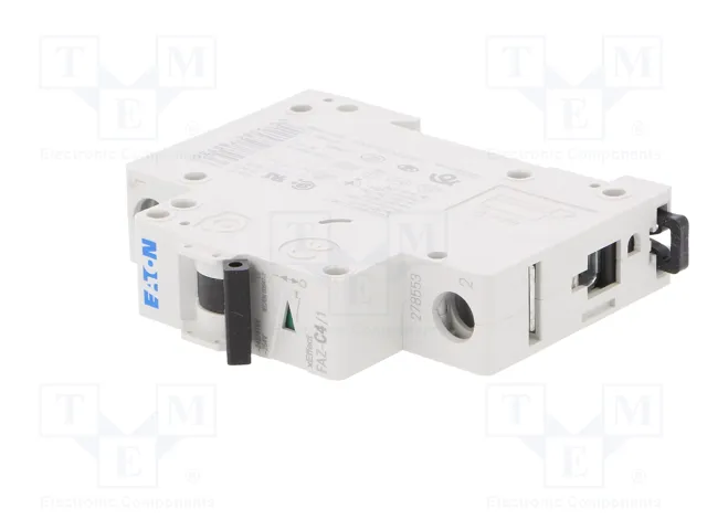 EATON ELECTRIC FAZ-C4/1 Interruptor magnetotérmico 1P 4A 15kA EATON ELECTRIC FAZ-C4/1 Interruptor magnetotérmico 1P 4A 15kA