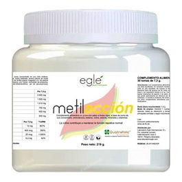 EGLE Metilaccion 219 Gr - Complemento alimenticio detoxificante y antioxidante con NAC, Colina y Vitaminas B