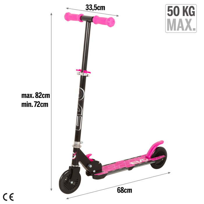 EVO-SCOOTER PLEGABLE C/LUCES R