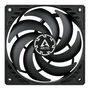 Arctic P12 PWM PST 12CM Ventilador Negro Slim 2100 RPM 41,1 CFM