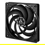 Arctic P12 PWM PST 12CM Ventilador Negro Slim 2100 RPM 41,1 CFM