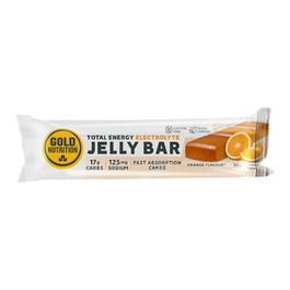 GOLD NUTRITION Jelly Bar Electrolyte Naranja 15 Unidades