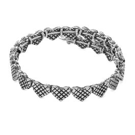 Alex And Ani Pulsera Corazón Romana Gris
