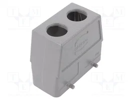 HARTING Han 16B Hood Top Entry 2xM25