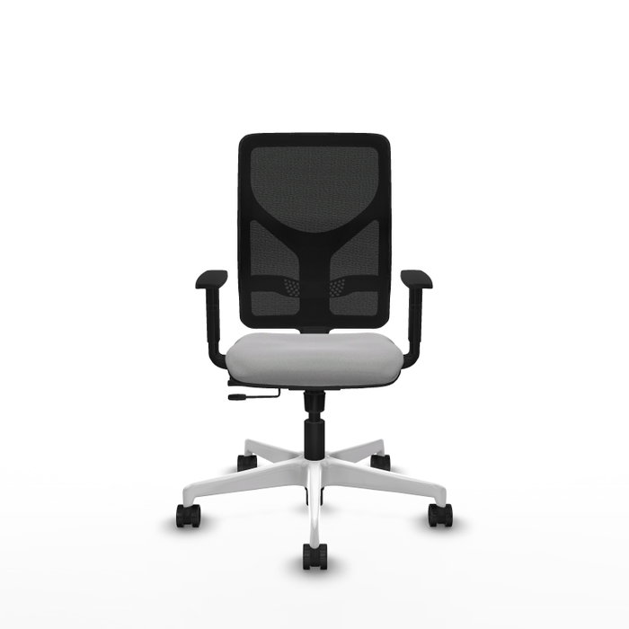 PIQUERAS Y CRESPO Silla de oficina Motilla con mecanismo Sincro/Traslack Gris claro y Negro PIQUERAS Y CRESPO Silla de oficina Motilla con mecanismo Sincro/Traslack Gris claro y Negro
