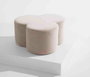 DKD Home Decor Reposapiés Borreguito Rosa