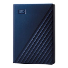 Western Digital WD My Passport for Mac 4TB Disco Duro Externo USB 3.2 Gen 1, USB-C, Cifrado Hardware AES 256-bit, WDBA2F0040BBL - Azul Medianoche