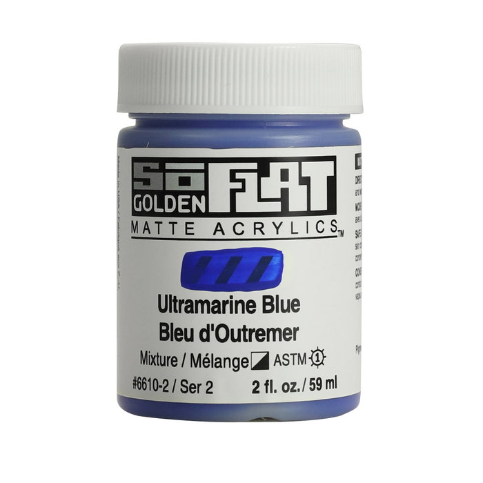 Golden SoFlat Acrílico Ultramar Azul 59 ml Golden SoFlat Acrílico Ultramar Azul 59 ml