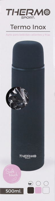 Thermosport Termo Inox 500 ml Soft Touch 3-Surt (6 Unidades)