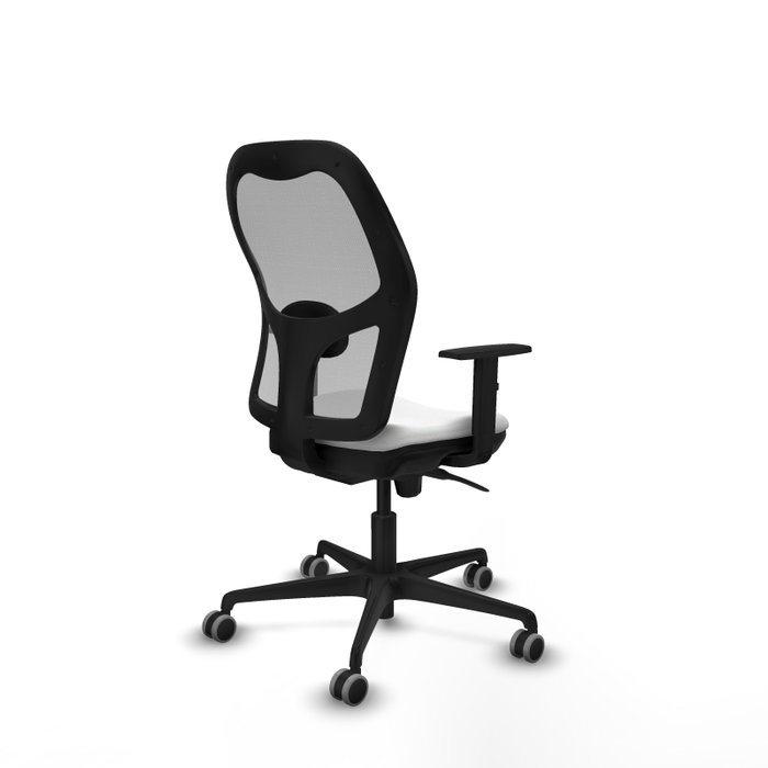 PIQUERAS Y CRESPO Silla de oficina Jorquera Blanco y Gris