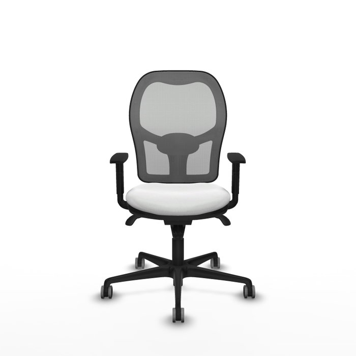 PIQUERAS Y CRESPO Silla de oficina Jorquera Blanco y Gris
