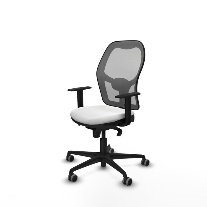 PIQUERAS Y CRESPO Silla de oficina Jorquera Blanco y Gris