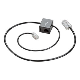 HP Poly Savi Office S2 Telephone Cable Negro