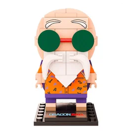 Kame-sennin mutenroshi set construccion 9 cm dragon ball