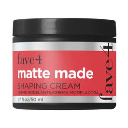 Fave4 Crema Moldeadora Matte Made 50ml para Definir Cabello Corto y Capas con Acabado Mate Flexible