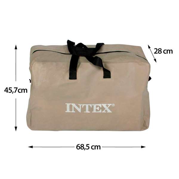 Intex Kayak Challenger K2 con Remos Aluminio Incluidos y Bomba 351x76x38cm