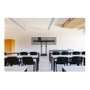Newstar Neomounts ADM-875BL2 Adaptador de doble pantalla para soporte de pared, compatible pantallas 42"-65" y 100x100 a 800x400 mm, negro