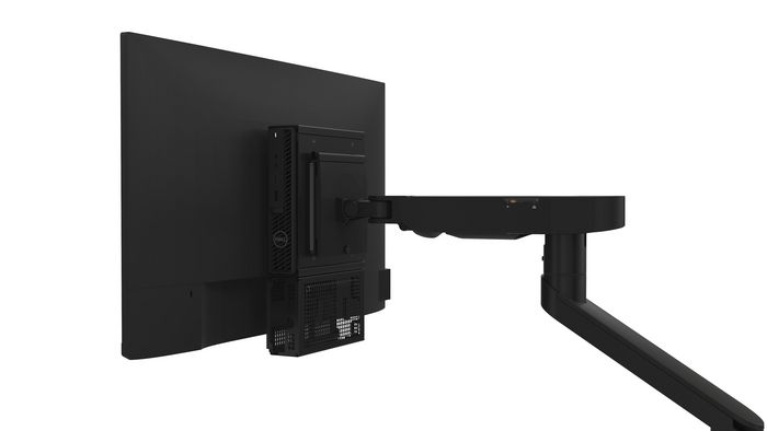 Dell Brazo para Monitor Individual MSA20, Ensamblaje sin herramientas y fácil instalación