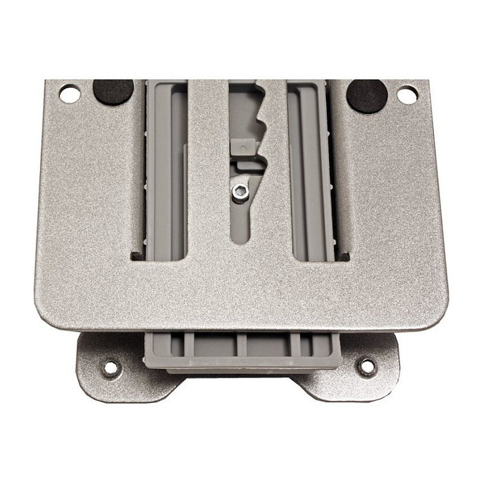 ROLINE VESA Vertikal-Verschiebeplatte, hasta 27 Pulgadas (27") y 8 kg, Soporte de Montaje en Pared Ajustable en Altura, Plata, Compatible con 75 x 75 mm y 100 x 100 mm