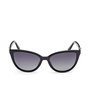 Guess Gafas Gafas de Sol Polarizadas GU00189 01D - Modelo de Gato, 140 mm, 55 mm Ancho Lentes - Para Mujer