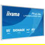 Iiyama DS LH6581UHSG Monitor 163.9 cm (65 Pulgadas) 4K UHD 3840x2160 VA 24/7 con USB-C, 2x HDMI y 2x USB