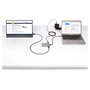 StarTech.com Hub Ladrón USB-C de 4 Puertos con Salida Vídeo 4K 60Hz y PD 100W - Plata