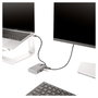StarTech.com Hub Ladrón USB-C de 4 Puertos con Salida Vídeo 4K 60Hz y PD 100W - Plata