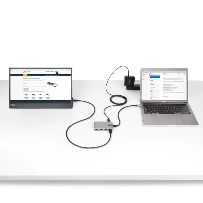 StarTech Hub USB-C de 4 Puertos 10Gbps con Salida de Vídeo 4K y PD 100W Plata StarTech Hub USB-C de 4 Puertos 10Gbps con Salida de Vídeo 4K y PD 100W Plata