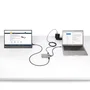 StarTech Hub USB-C de 4 Puertos 10Gbps con Salida de Vídeo 4K y PD 100W Plata
