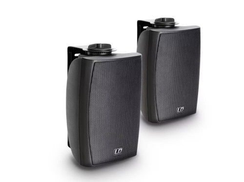 LD Systems LDCWMS42B100V Altavoz de Montaje en Pared de 2 Vías 4" Negro 100V (Par)