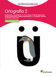 SANTILLANA, Ortografía, Educación Primaria. Cuaderno 2 - SANTILLANA