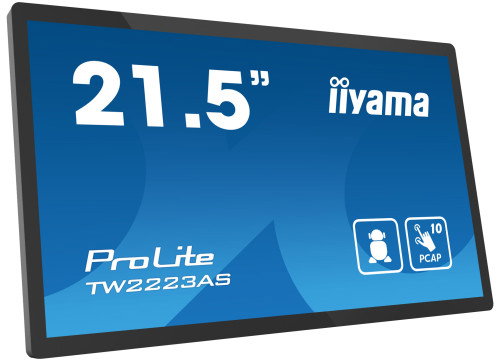 IIYAMA Monitor de 22 Pulgadas TW2223AS-B2, Negro
