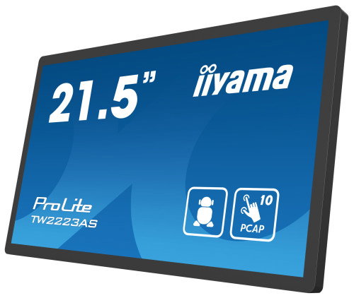 IIYAMA Monitor de 22 Pulgadas TW2223AS-B2, Negro