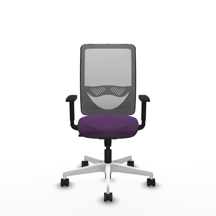 PIQUERAS Y CRESPO Silla de oficina Zulema con mecanismo Sincro, Morado y Gris PIQUERAS Y CRESPO Silla de oficina Zulema con mecanismo Sincro, Morado y Gris