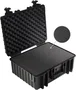 B&W Outdoor Case Type 6000 negro con inserción de espuma
