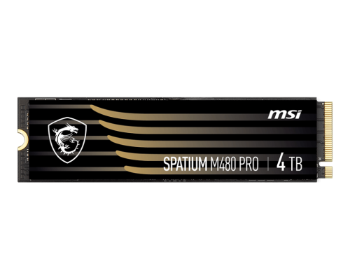 MSI SSD SPATIUM M480 PRO M.2 4TB PCI Express 4.0 NVMe 3D NAND S78-440R050-P83