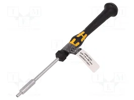 WERA Destornillador de precisión Kraftform Micro HEX 1,8mm ESD