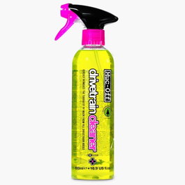 Muc-Off Bio Drivetrain Cleaner Limpiador Biodegradable para Cadena de Bicicleta - Spray 481g