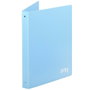 Carchivo Carpeta de Anillas Soft 4 x 25mm Folio Azul Pastel