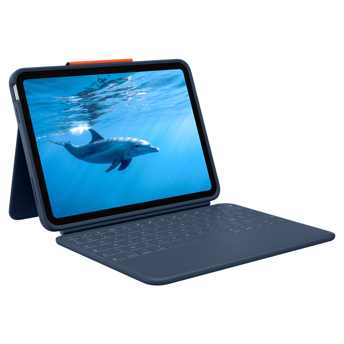 Logitech Rugged Combo 4 para iPad 10.ª gen Classic Blue Logitech Rugged Combo 4 para iPad 10.ª gen Classic Blue