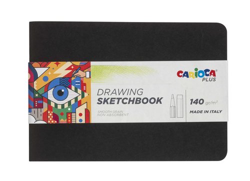 Carioca Plus Sketchbook Bloc de Papel para Dibujo A5 20 Hojas